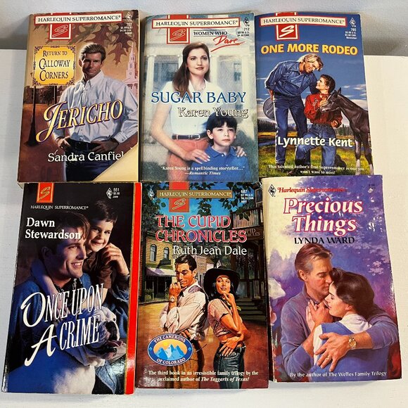 Lot of 17 "Harlequin Super Romance" Paperback Novels - Good condition! - Picture 4 of 6